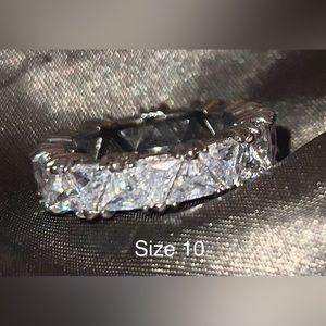 Trillion CZ eternity band
